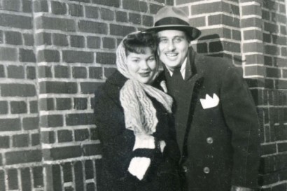 Lou & Lovey Borenstein in NYC, circa 1950
