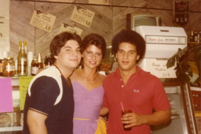 Neal, Wendy and Mark Borenstein at Chompie’s in 1979