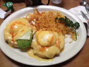 Chompie's Buffalo Eggs Benedict