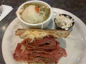 Chompie's Reuben Combo for National NY-Style Deli Month