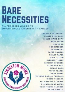 Bare Necessities - Singleton Moms - Chompie's - Help Single Parents Fight Cancer