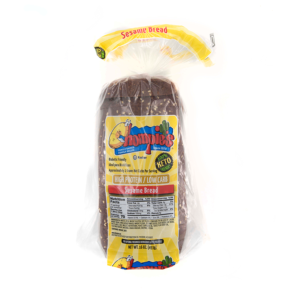 Chompie's Low-Carb Sesame Bread Package