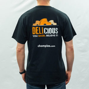 Chompie’s 40th Anniversary T-Shirt (Black)