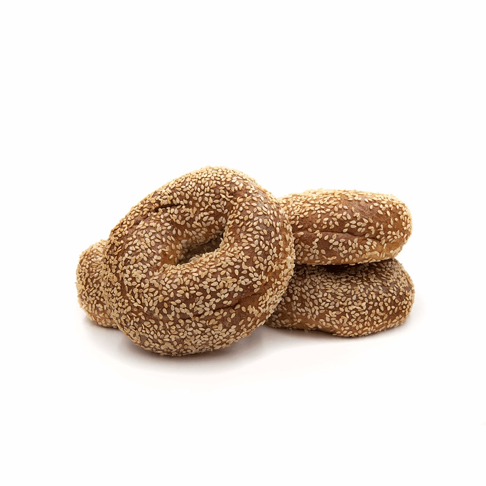 Low-Carb Sesame Bagel