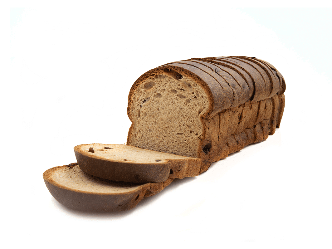 Chompie's Low-Carb Cinnamon Raisin Bread Sliced