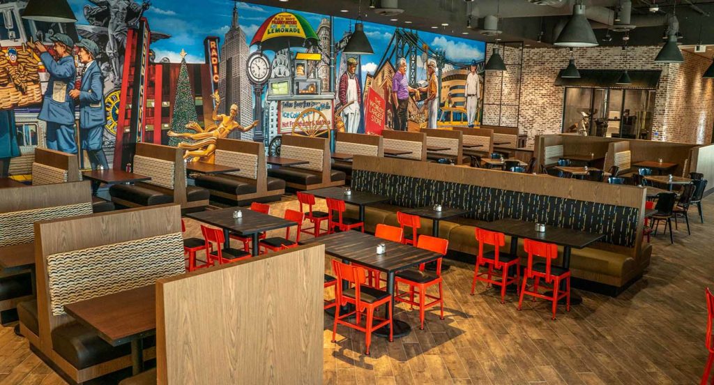 The interior of Chompie's new location grand opening